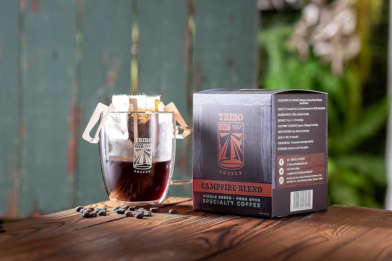 Tribo Coffee Single-Serve Portable Pour Over Drip Coffee | Medium-Dark Super Plus Bundle | 10 Servings per box (30 Servings)