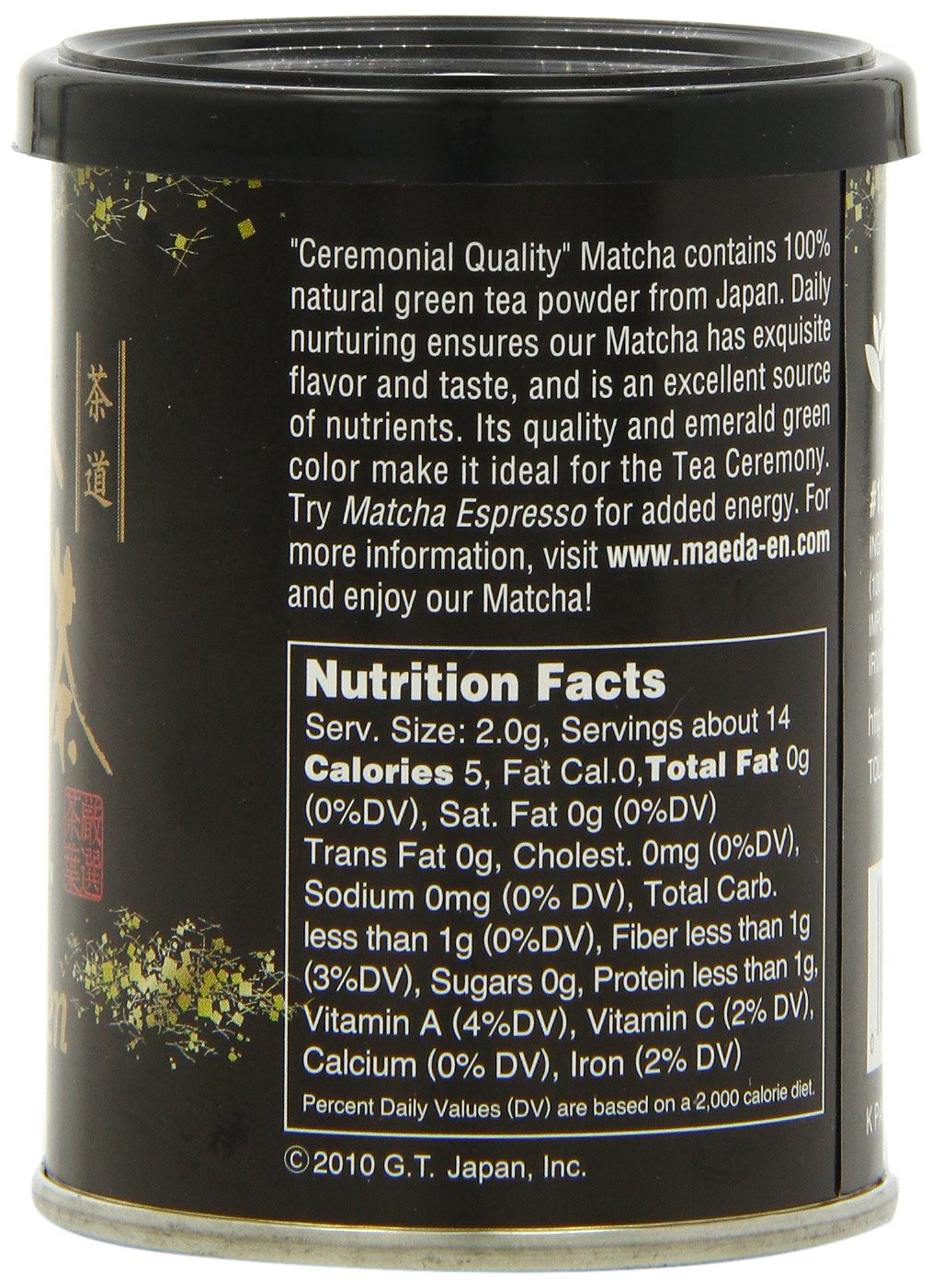 Maeda-En Matcha Ceremonial Quality Green Tea Powder, 1-Ounce