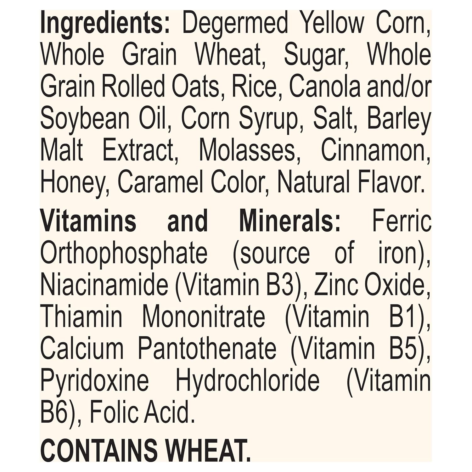 Mom's Best Oats and Honey Blend Breakfast Cereal, Breakfast Cereal with Flakes and Granola Clusters, 12 OZ Box (Pack of 8)