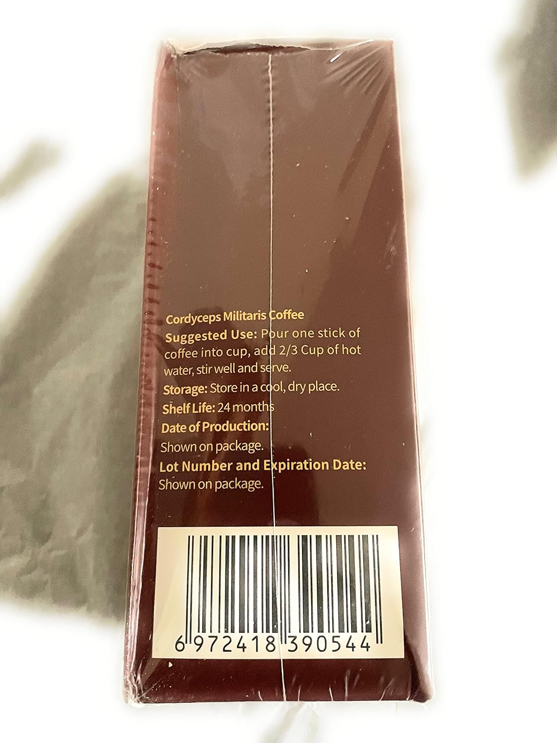 Longrich Cordyceps Militaris Coffee 10 Sticks 18g Longrich Coffee