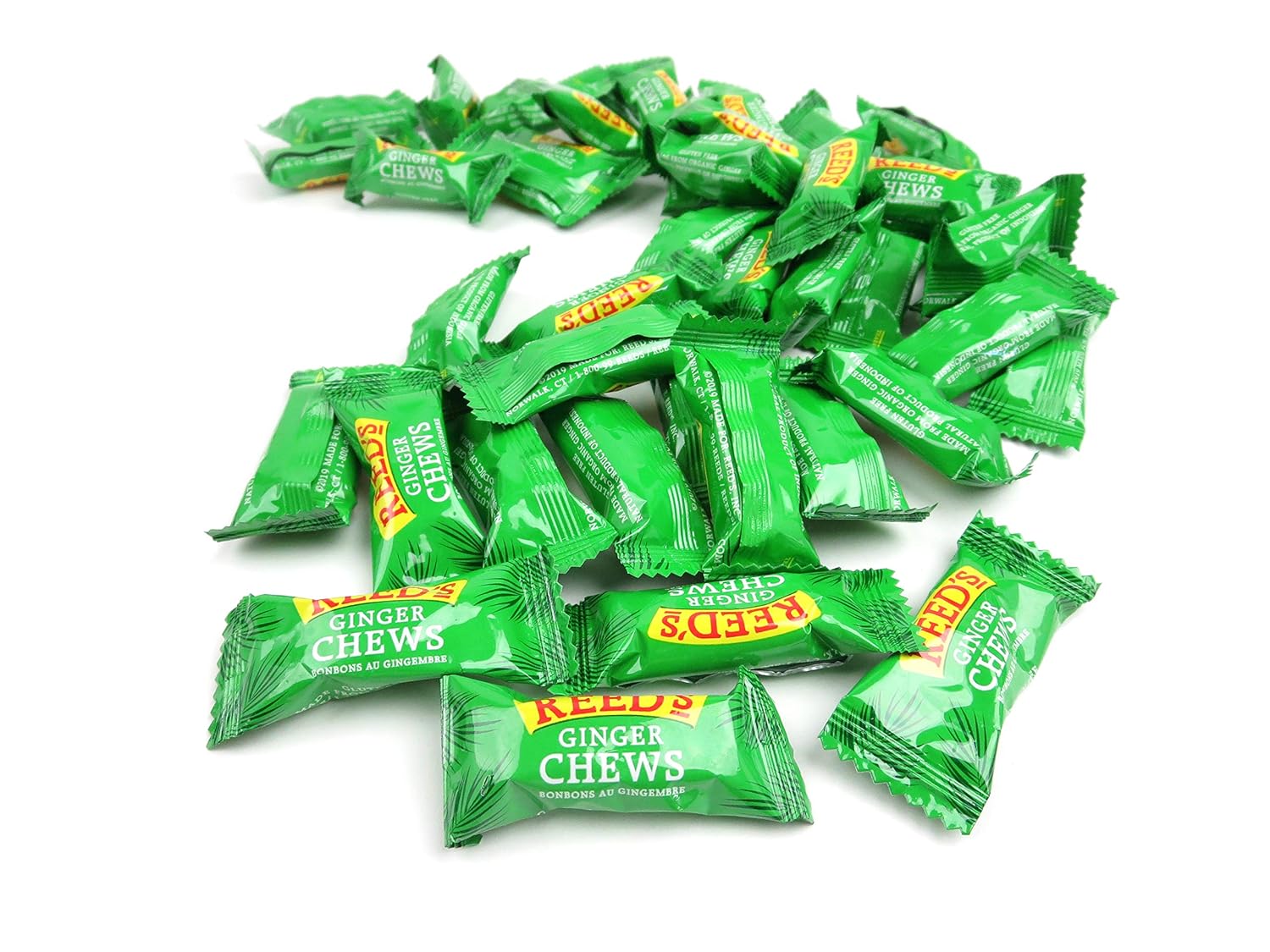 Reed's Ginger Candy Chews - 2lb Bag