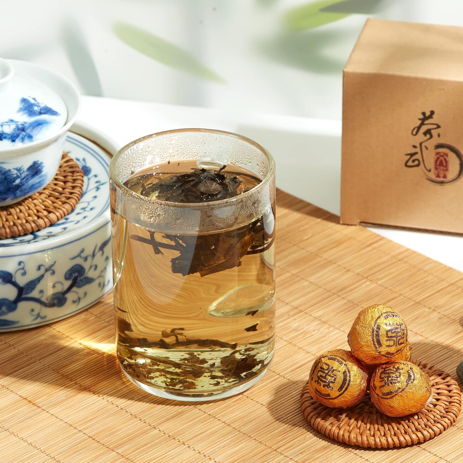 ChaWuWarmSun-[B] White Tea Dragon Ball,5oz,FuJian,China BaiCha