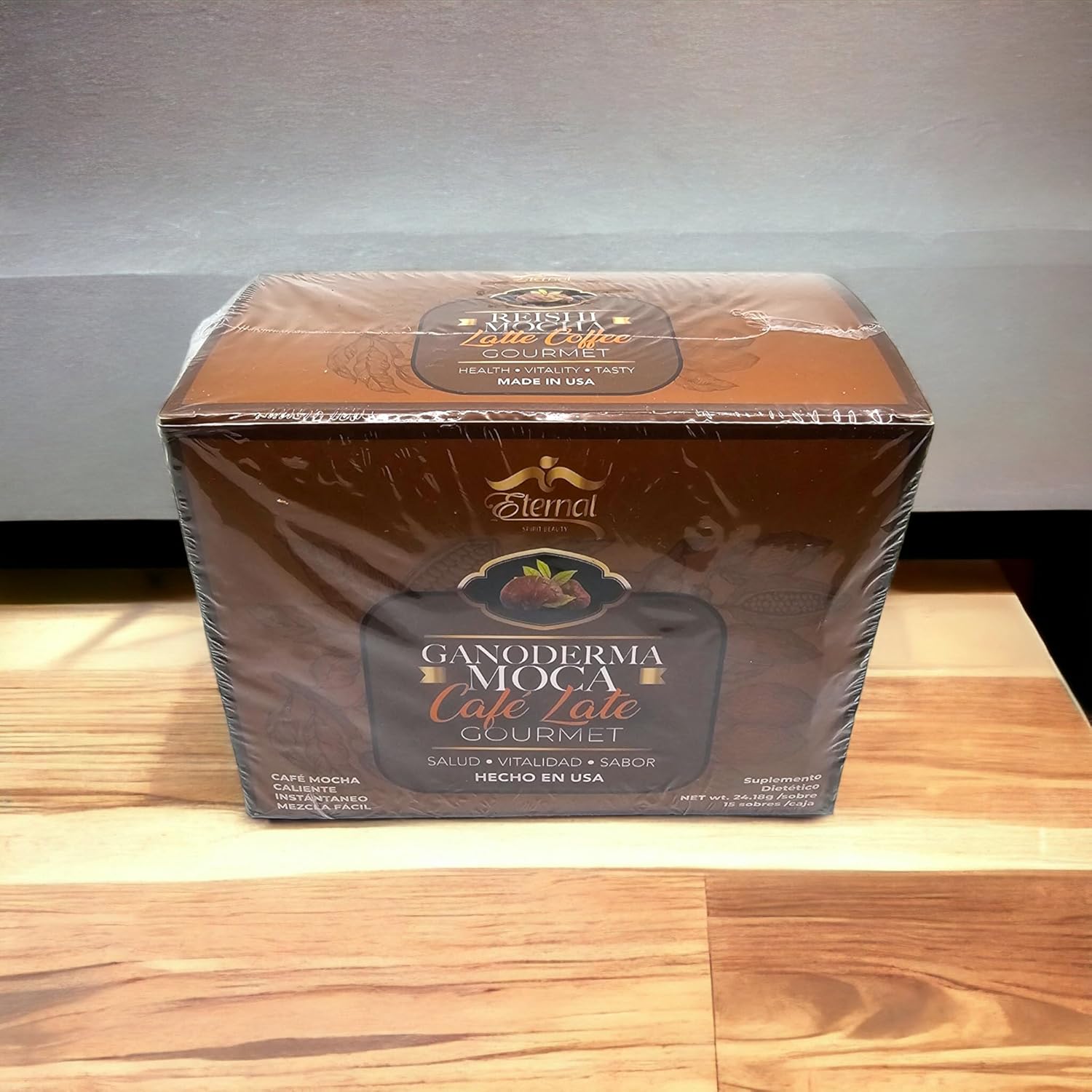 Eternal Reishi Mocha Latte Coffee Gourmet Mushroon Coffee.