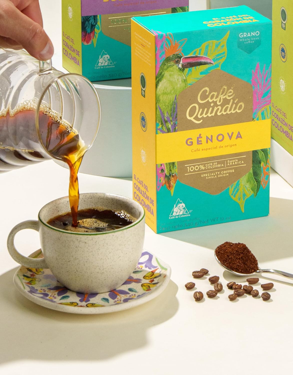 Gourmet Ground Coffee + Genova Ground Coffee