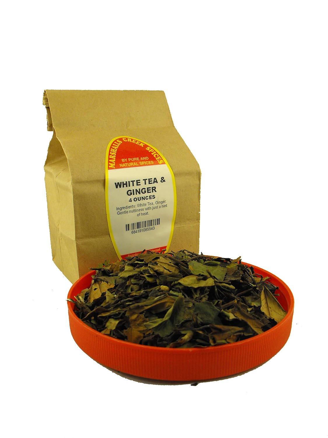 Marshalls Creek Spices Select Loose Leaf Tea, White Tea & Ginger