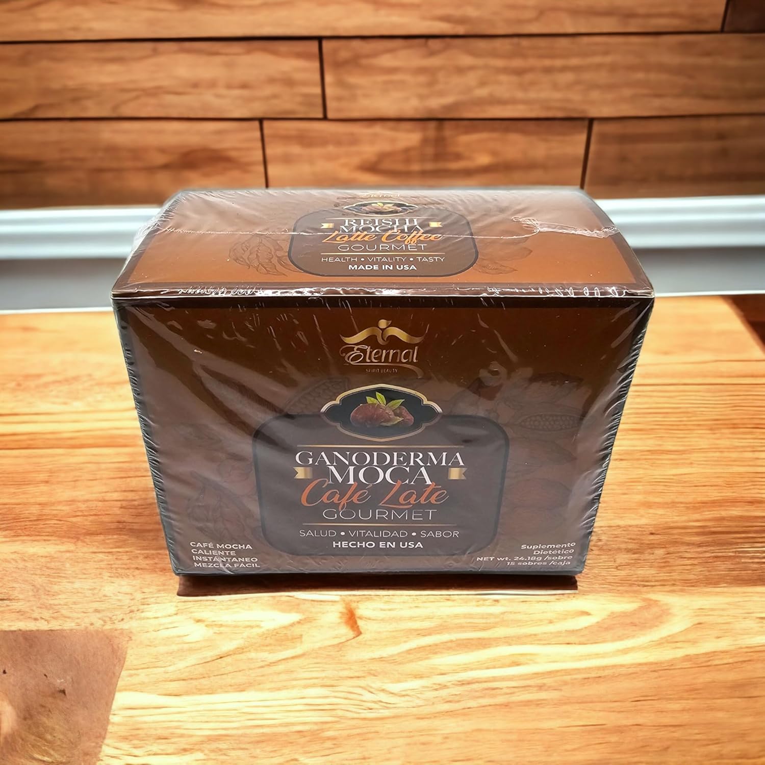 Eternal Reishi Mocha Latte Coffee Gourmet Mushroon Coffee.