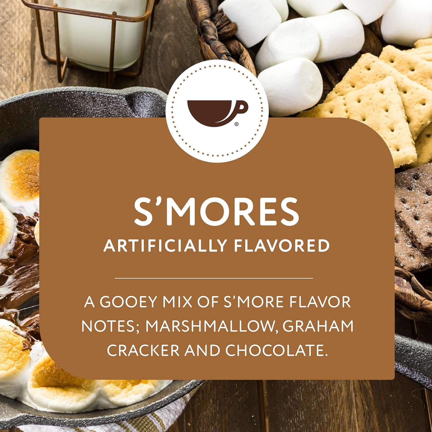 Paramount Roasters, S'Mores Flavored Ground Coffee, 1-12 ounce bag medium roast (Paramount Coffee Company)