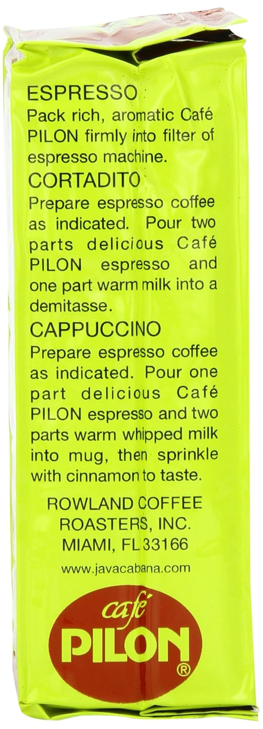 Pilon Espresso Coffee, 10 Ounce (Pack of 6)