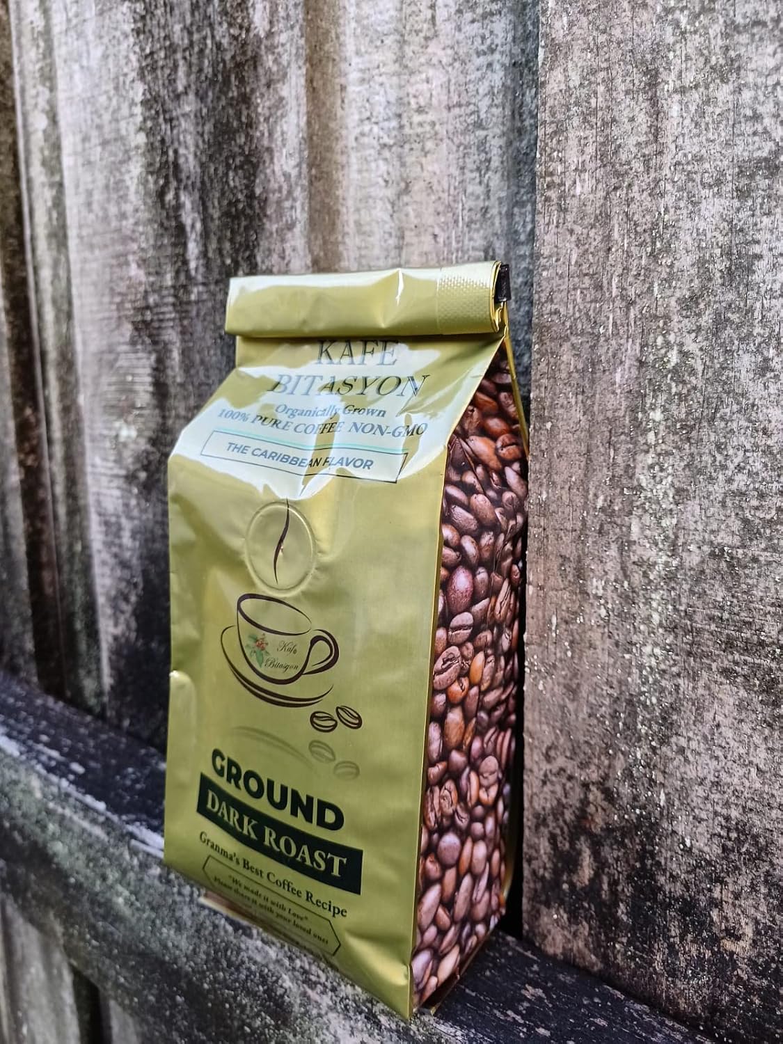 KAFE BITASYON - 100% Pure, Organically Grown, Premium Haitian Dark Roast Coffee