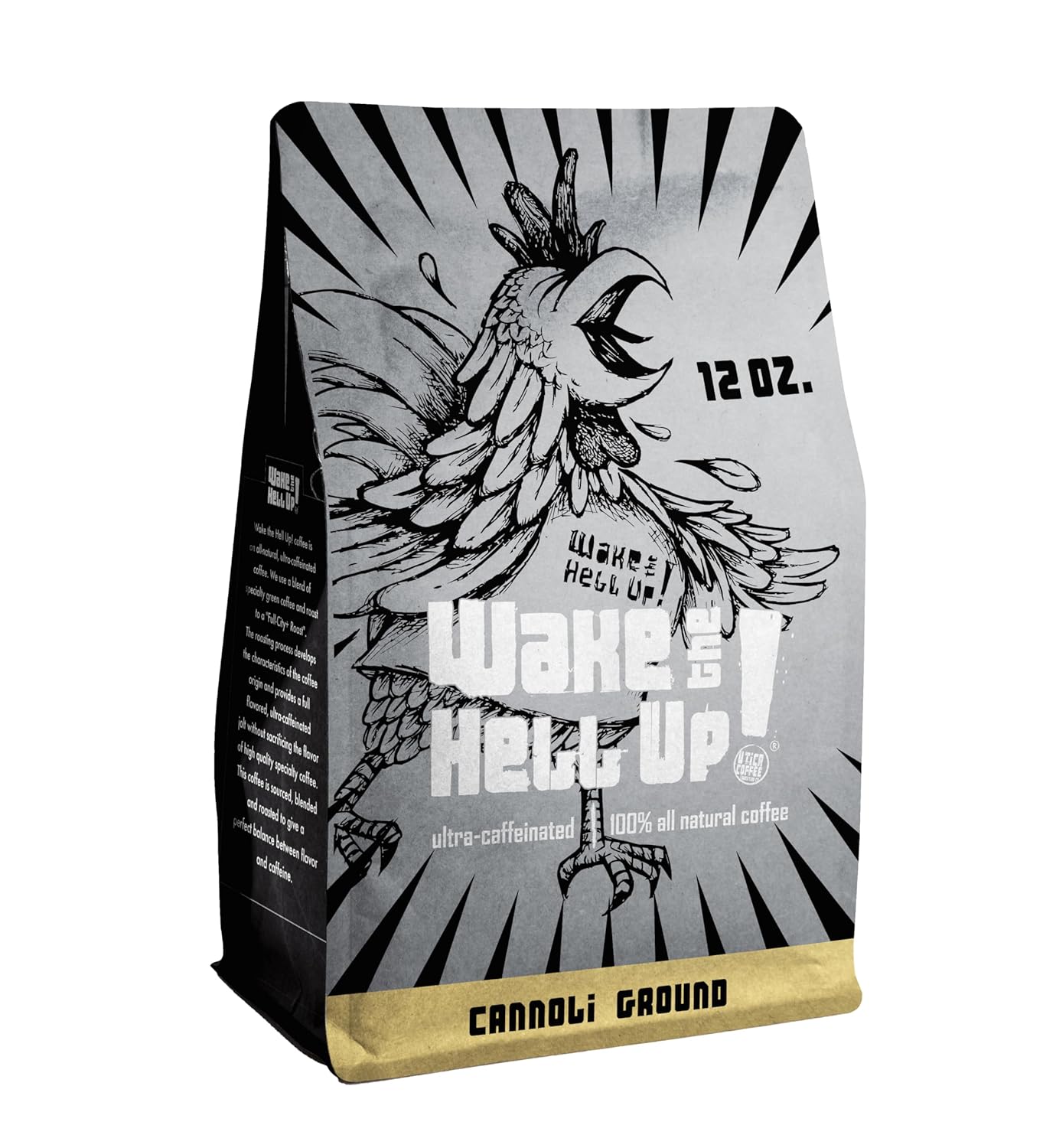 Wake the Hell Up! Fan Favorites Bundle 3pk Original, Jamaican Me Crazy, Cannoli Ground Coffee
