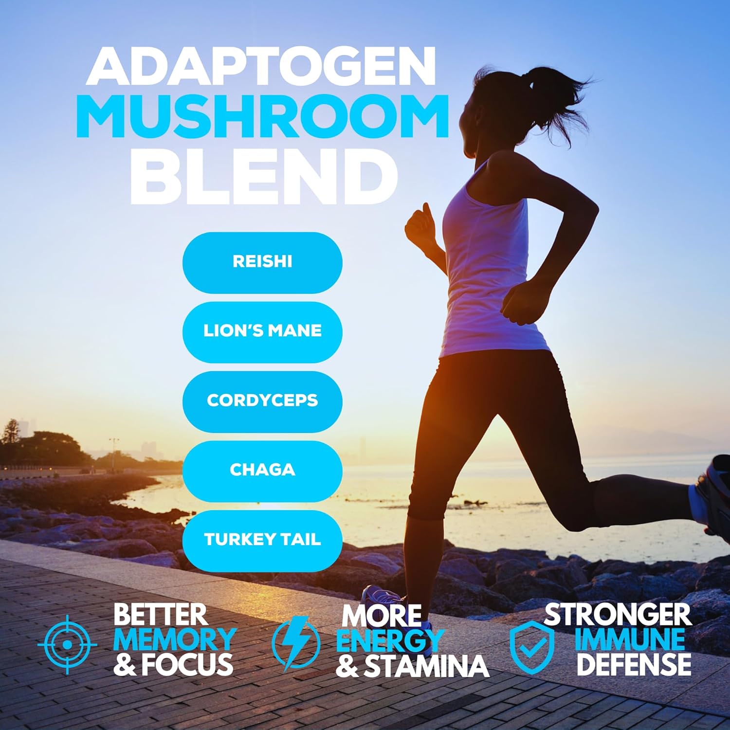 MUUK' SUPERFOODS | Mushroom Coffee Starter Kit | Instant Coffee | Caffeinated & Decaffeinated - Sweetened & Unsweeetened | Spices & Adaptogen Mushroom Blend | Better Focus, More Energy and Stronger Immune Defense | 4 Boxes (10 cups each)