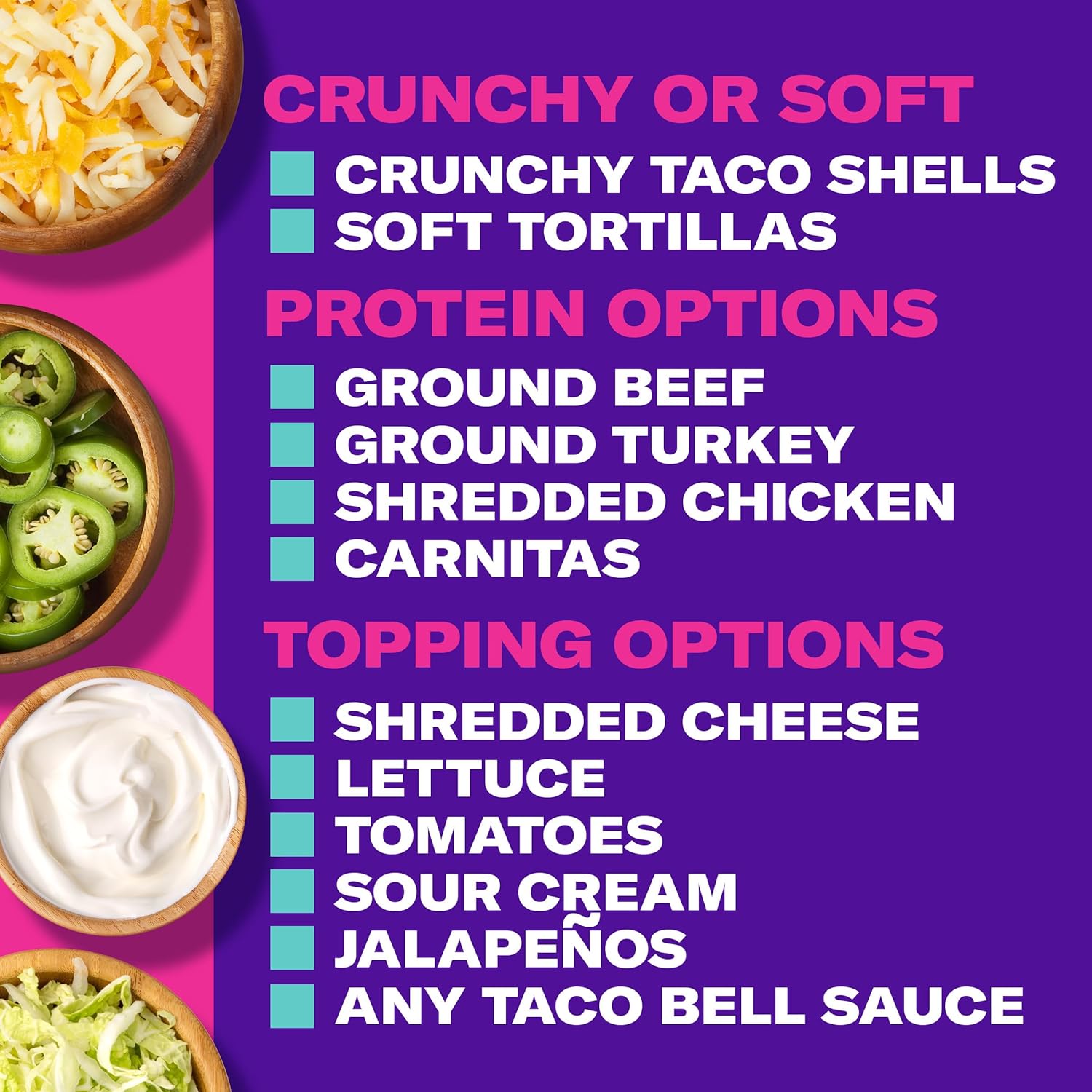Taco Bell Original Taco Seasoning Mix (1 oz Packets (Pack of 24))