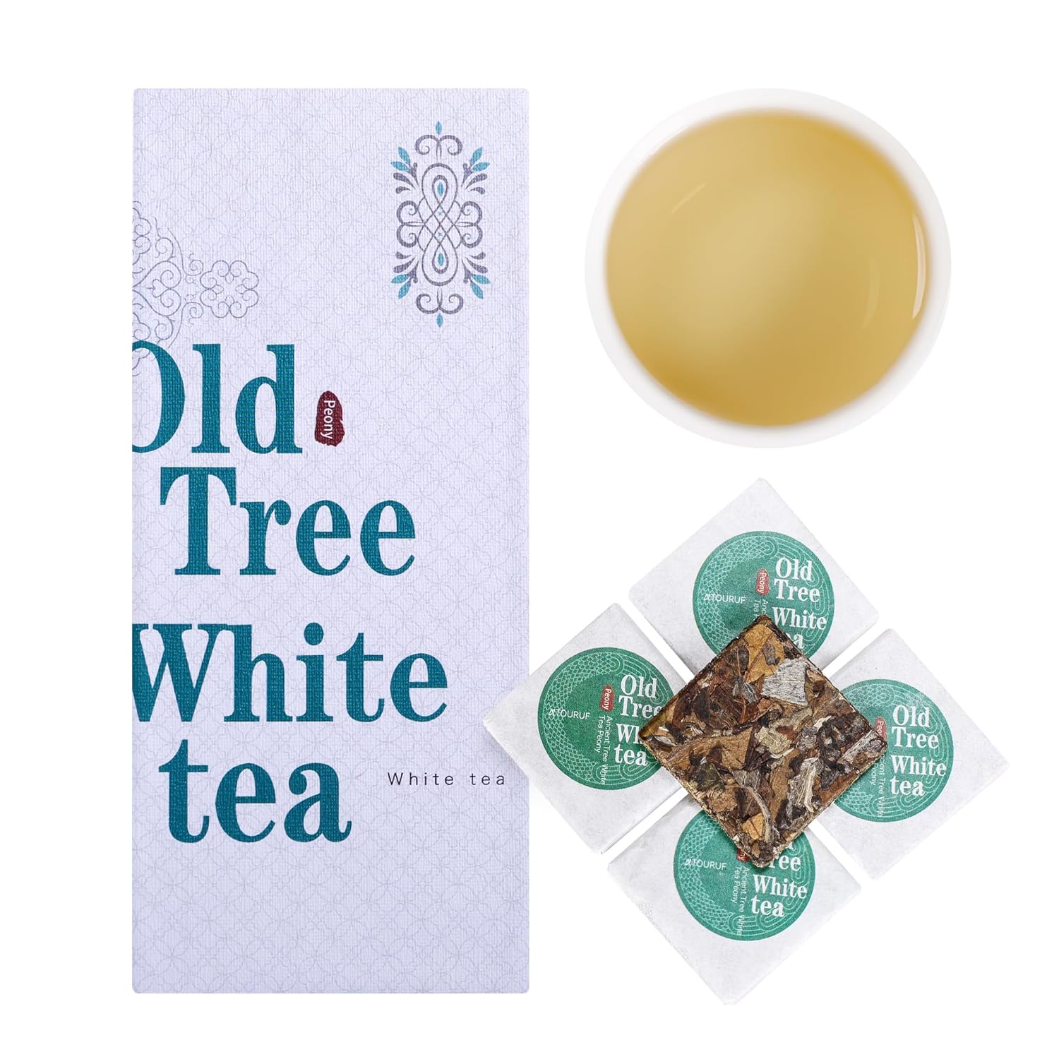 China Yunnan Old Tree White Tea, Premium Organic White Tea, Chinese Tea Gift 12 * 5g
