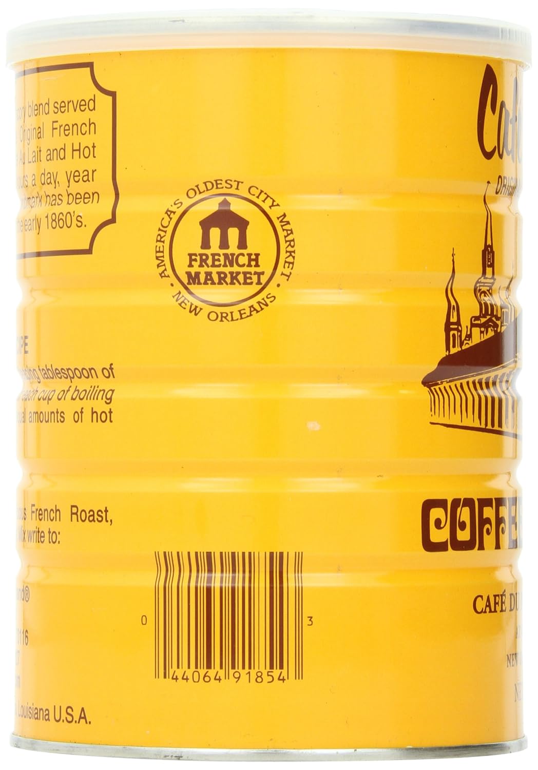 Cafe Du Monde Coffee Chicory, 15 Ounce Ground (Pack of 2)