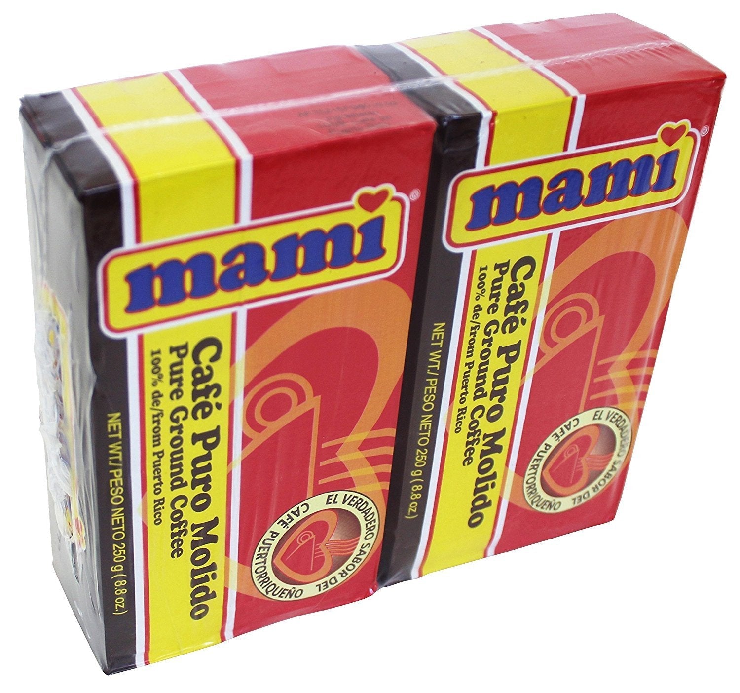 Mami Pure Ground Coffee 8.8 Ounces each (Pack of 2)