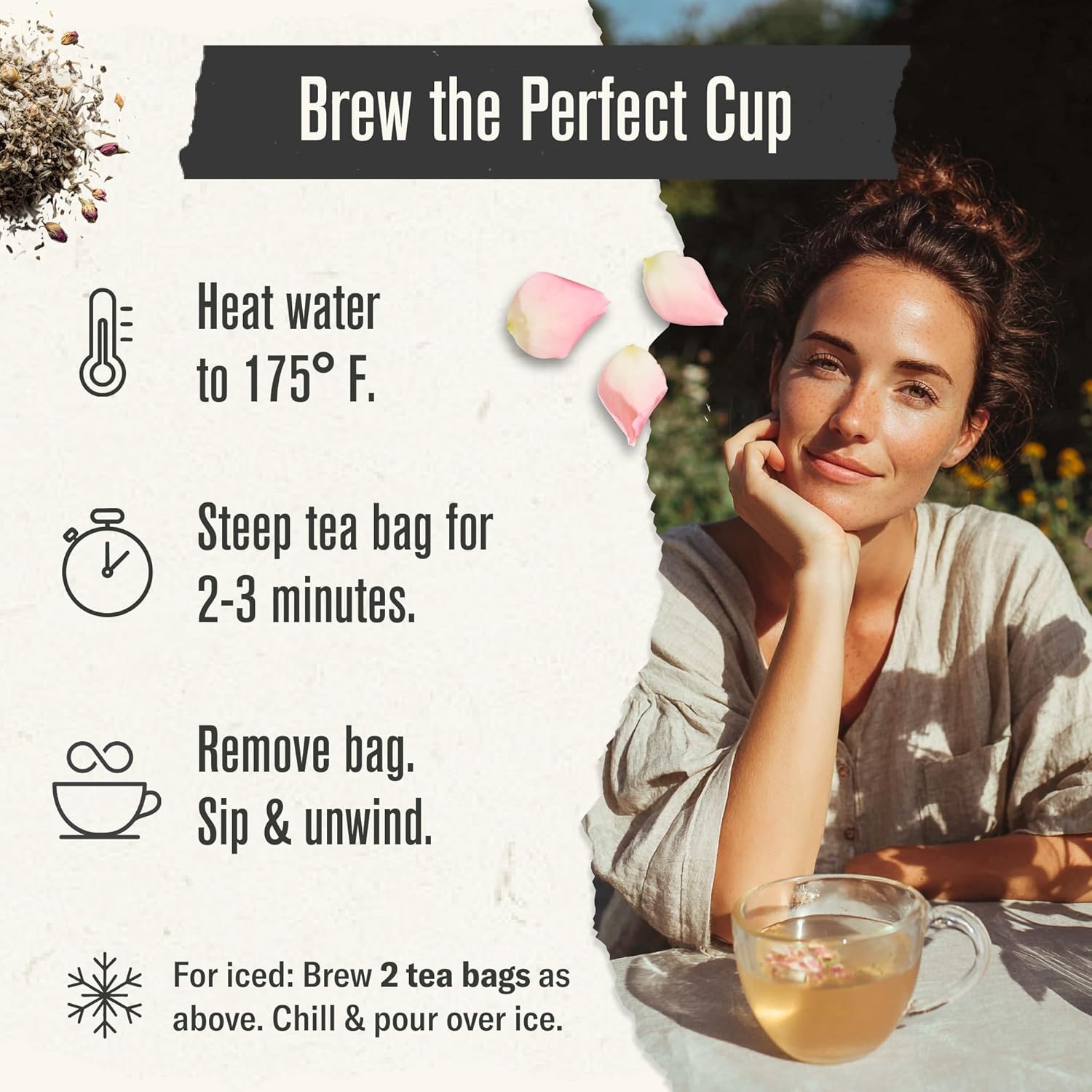 Numi Organic White Rose Tea, 16 Tea Bags, White Tea & Fragrant Rosebuds, Low Caffeine (Packaging May Vary)