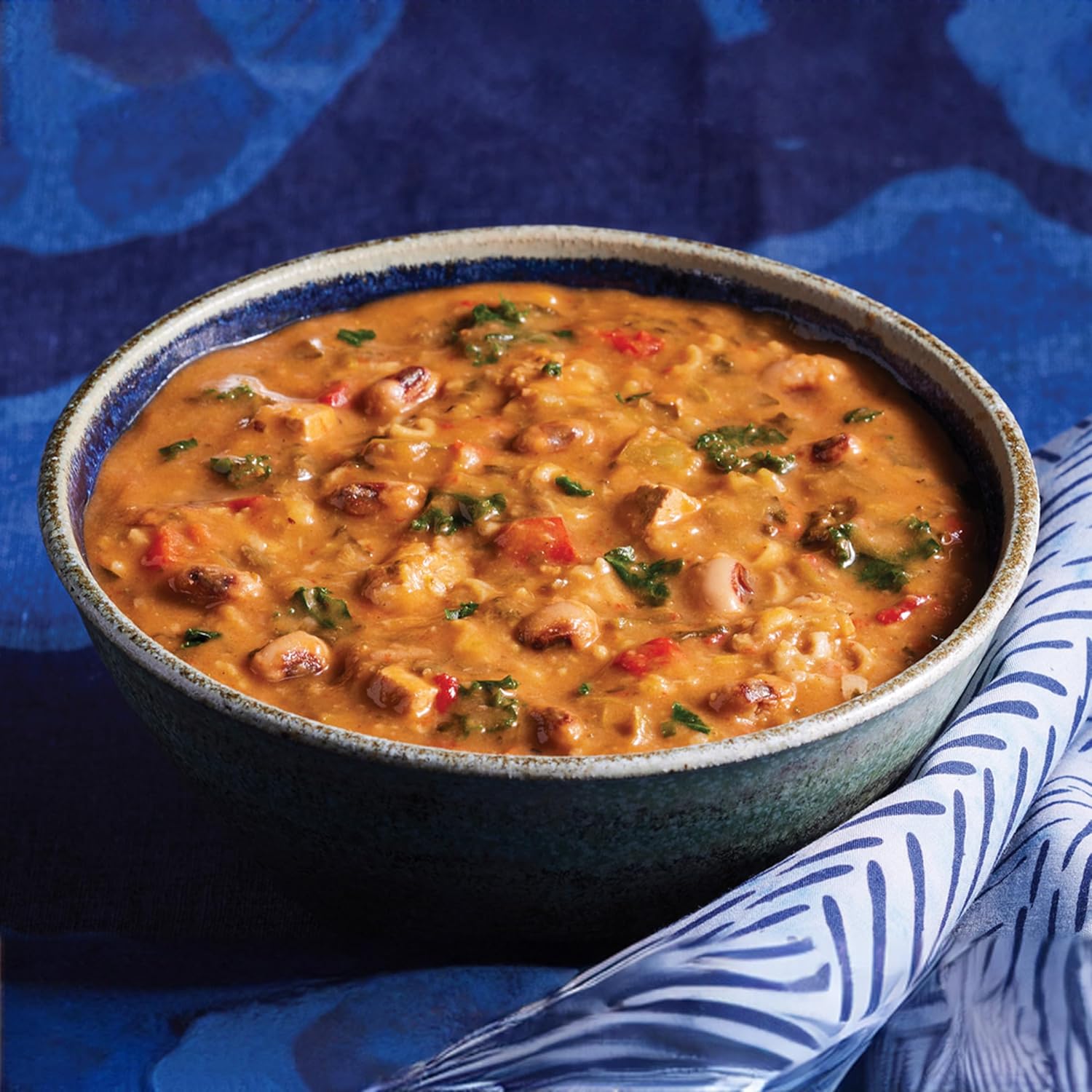 Amy's Soup, Black-Eyed Pea & Kale Gumbo, 14 Oz, Pack of 12