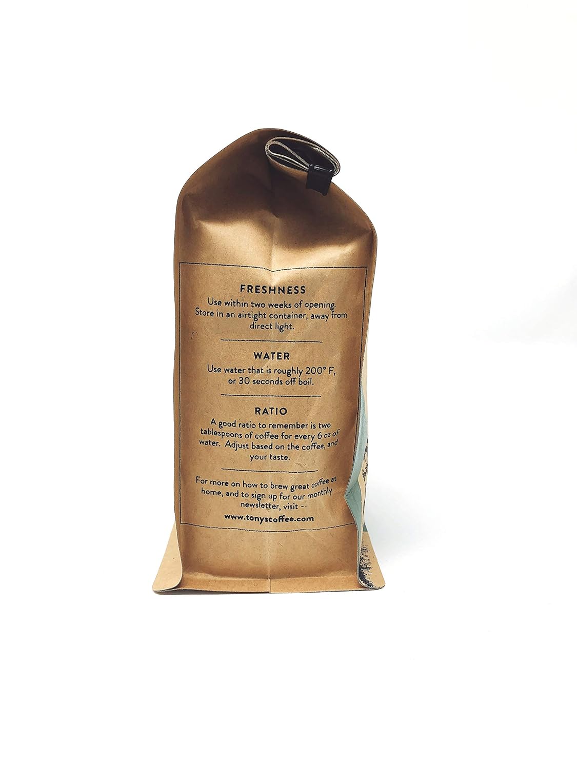 Tony's Coffee, Upland (12oz), Medium Roast Ground Coffee, Organic and Fair Trade