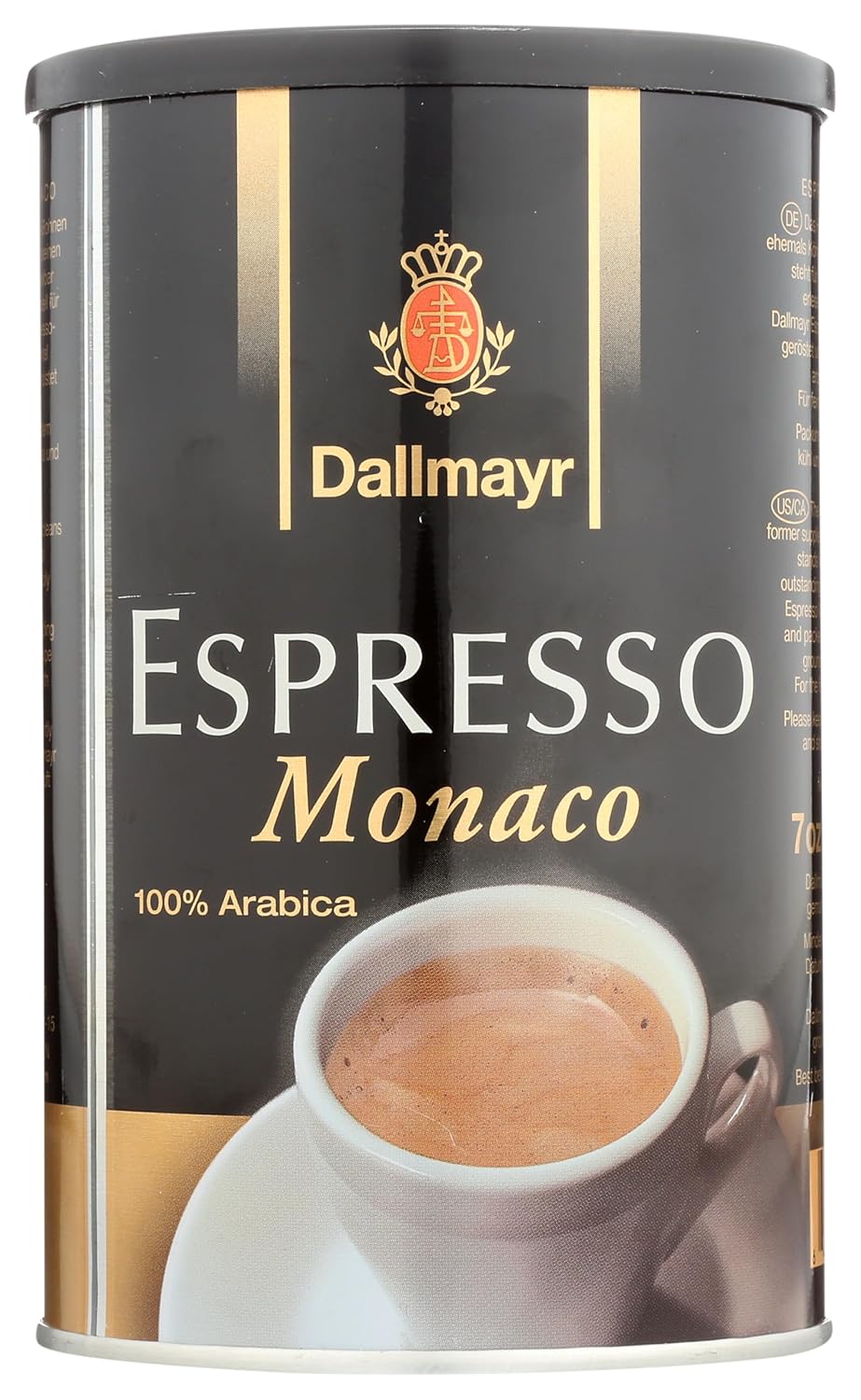 Dallmayr Espresso Coffee (Typ Monaco) - Ground - 7 oz