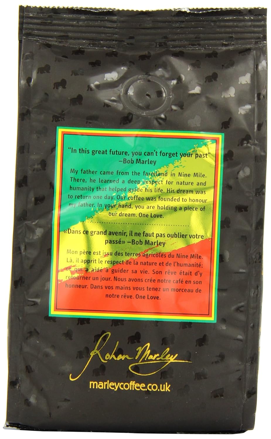 Marley Coffee Organic Dark Roast Ground Coffee - Buffalo Soldier 227g
