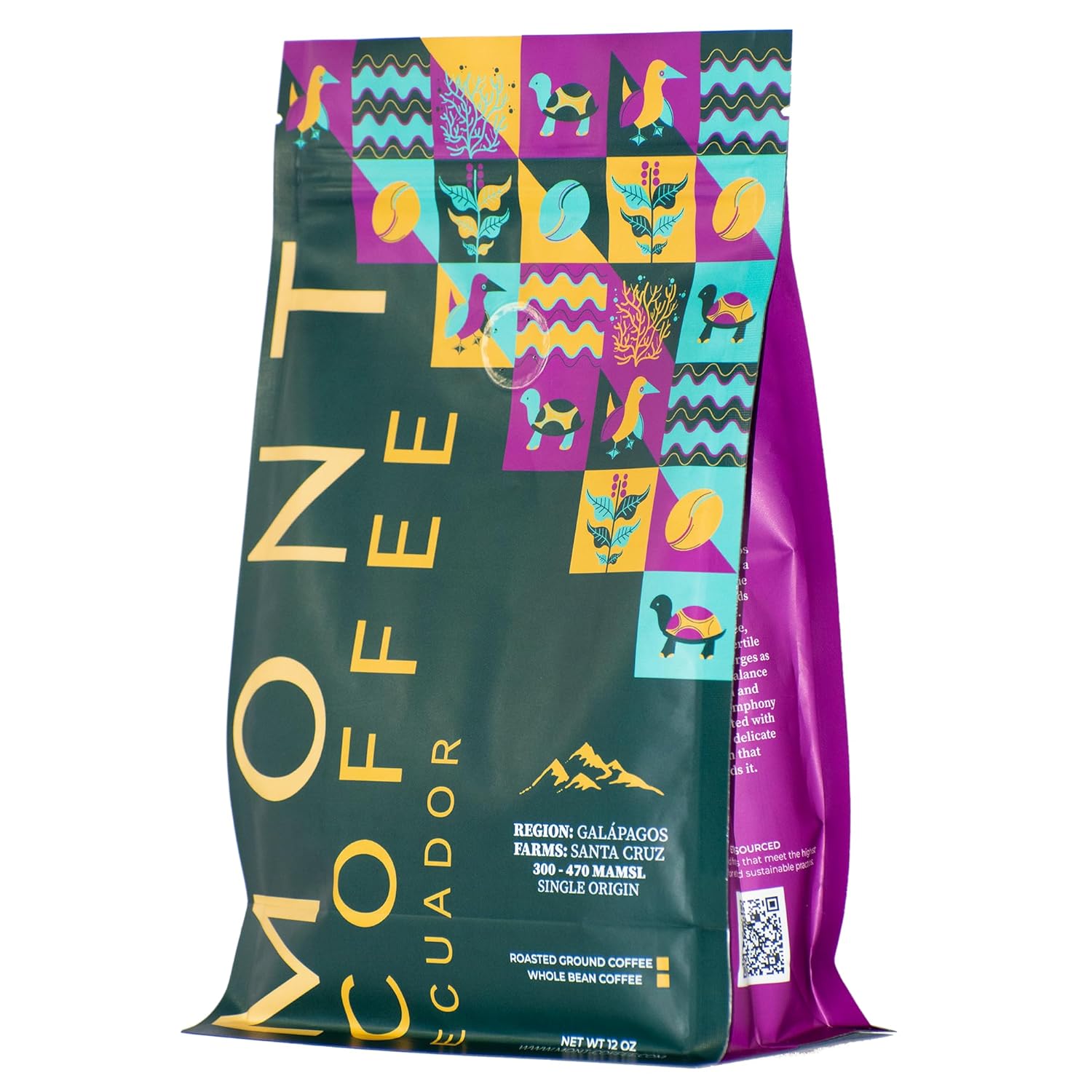 Mont Coffee - Galapagos - Specialty Single Origin Ecuadorian Arabica Coffee | Deluxe | Fresh Roast