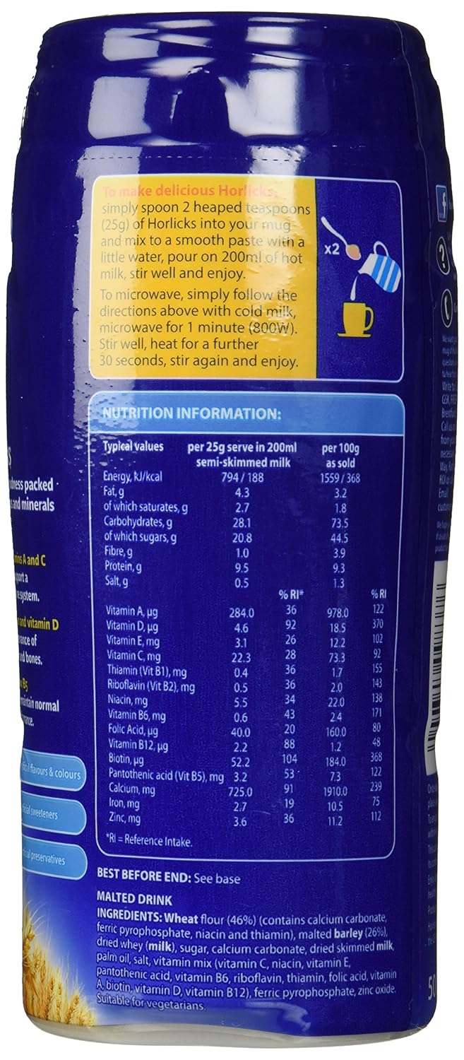 Horlicks Malted Milk 500g