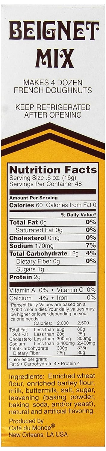 Cafe Du Monde Beignet Mix, 28 Oz (Pack of 1)