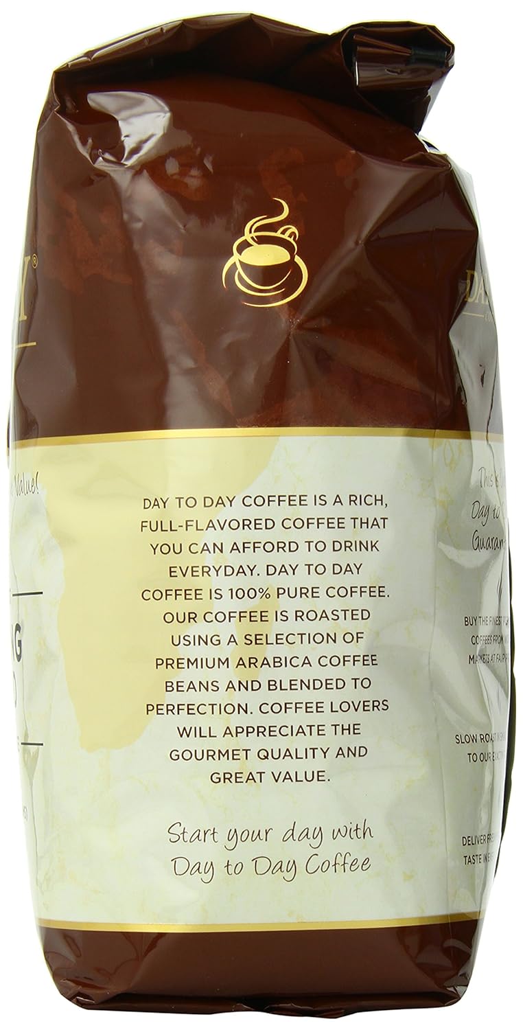 Day To Day Ground Coffee, Medium Roast, Morning Blend, 33 Ounce Bag (Pack of 1)