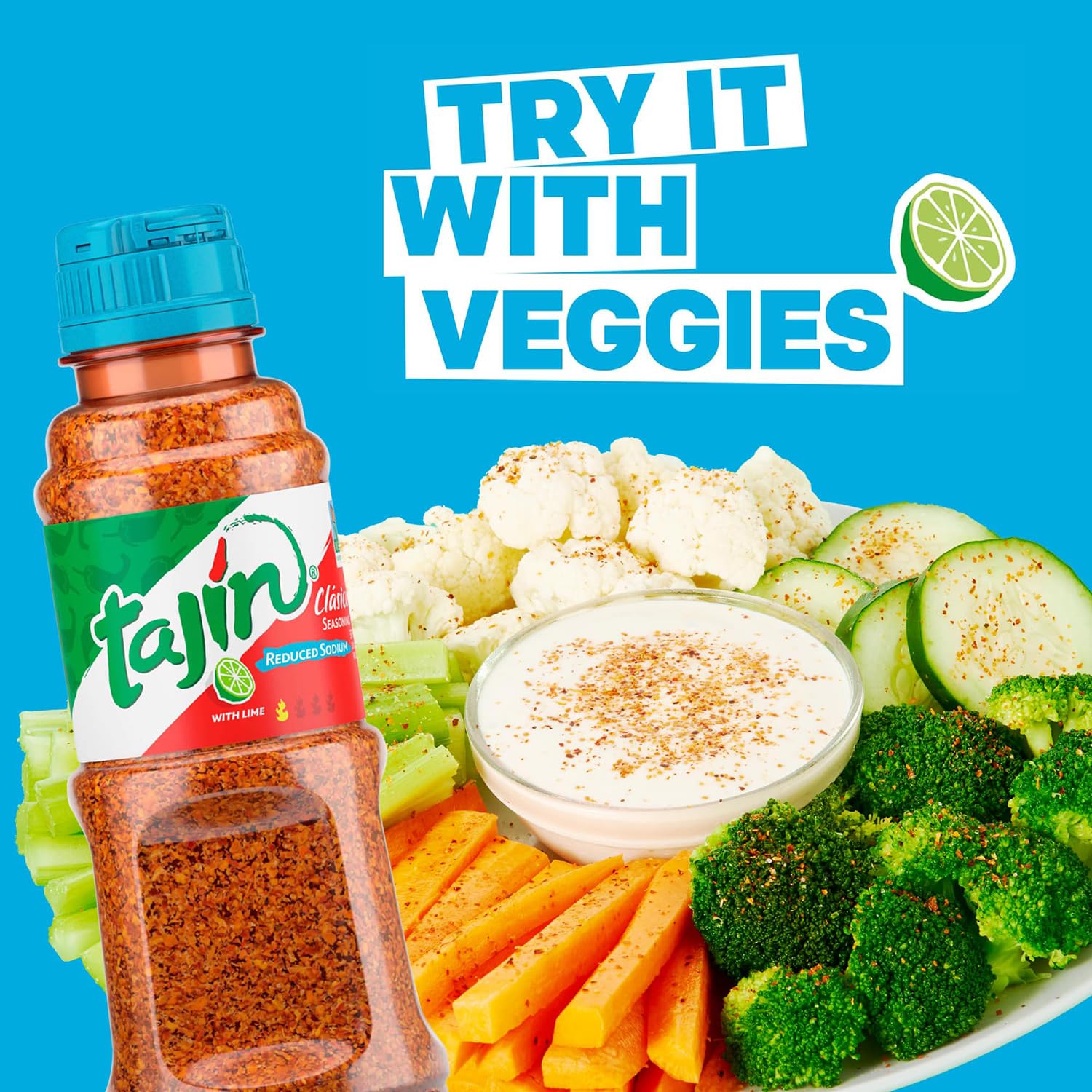Tajín Clásico Reduced Sodium Seasoning 5 oz (Pack of 1)