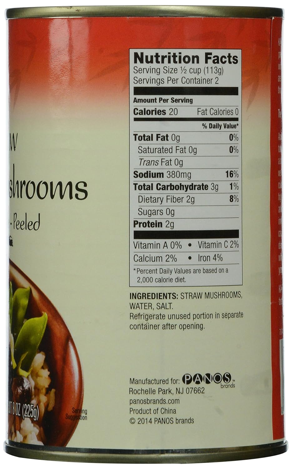 Ka-Me Stir-Fry Vegetables, Straw Mushrooms, 15 Ounce