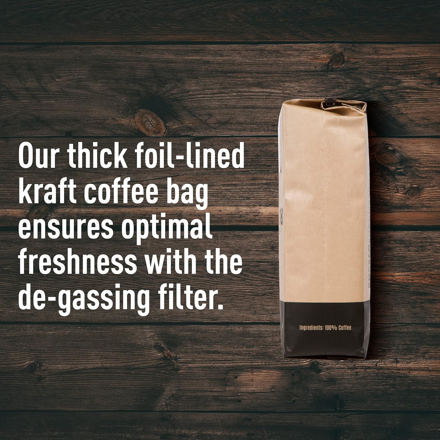 Screen 18 Specialty Grade Premium Kenya AA Ground Coffee, Single Origin, Medium Dark Roast, 1 LB