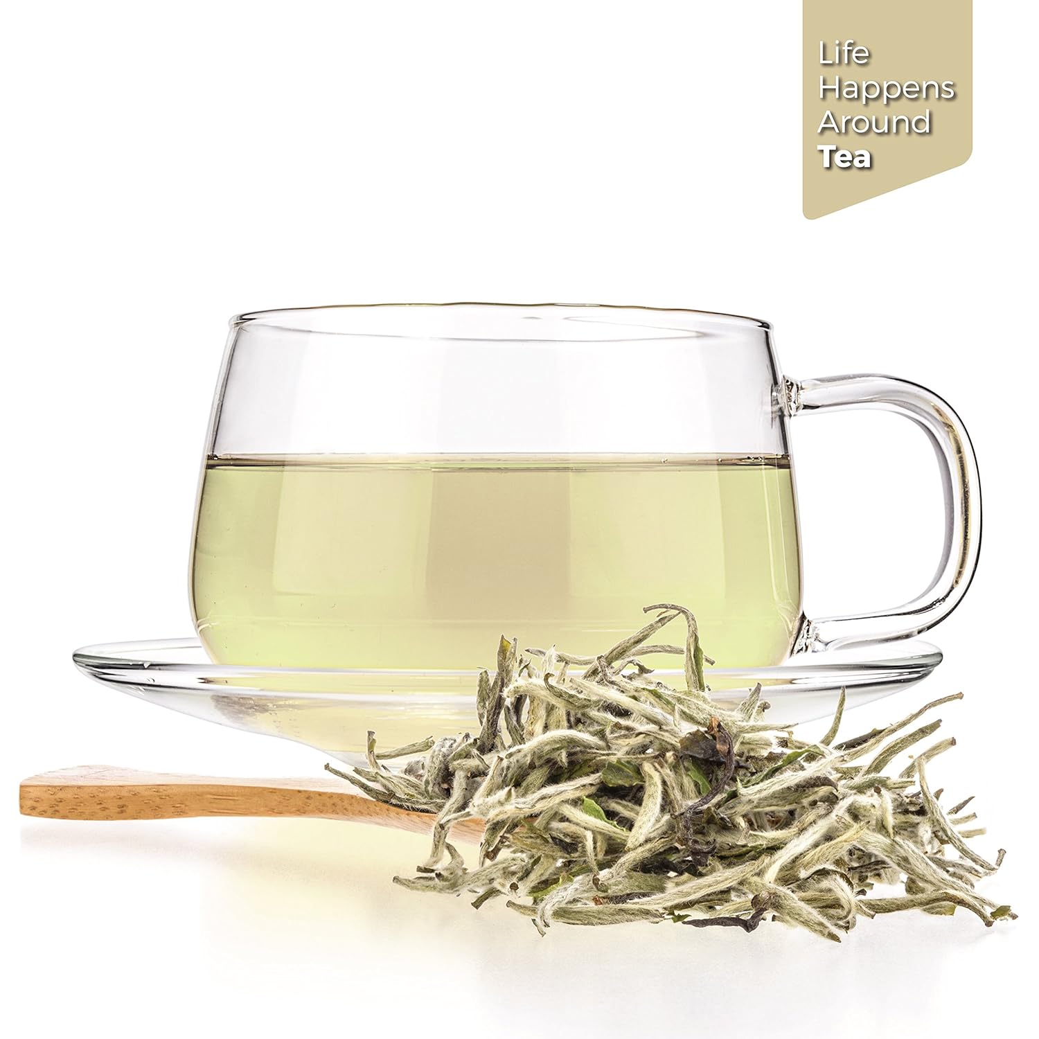 Tealyra - Premium White Silver Needle Tea - Bai Hao Yinzhen - Grown in Fujian China - Superior Chinese Silver Tip White Tea - Loose Leaf Tea - Caffeine Level Low - 220g (8-ounce)