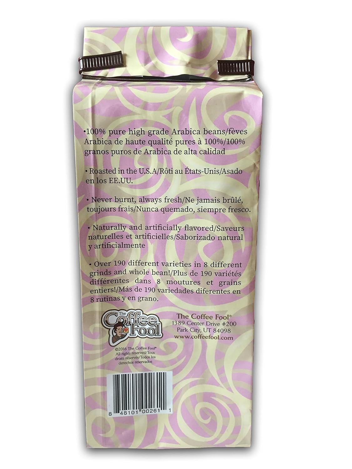 Coffee Fool's Peppermint Mistletoe Kisses (Coarse Grind)