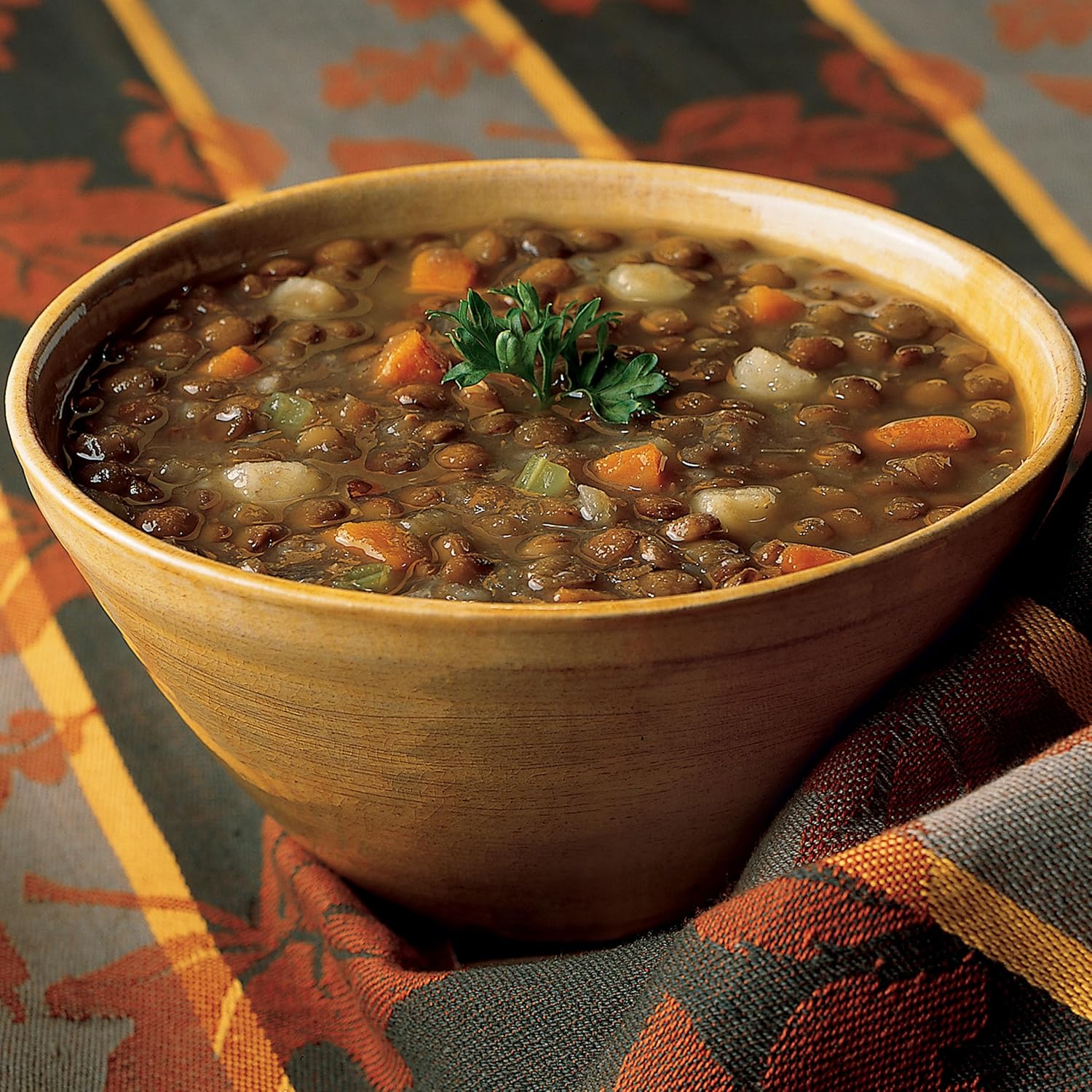 Amy’s Soup, Vegan Lentil Soup, Light in Sodium, Gluten Free, Made With Organic Green Lentils and Vegetables, Canned Soup, 14.5 Oz (12 Pack)