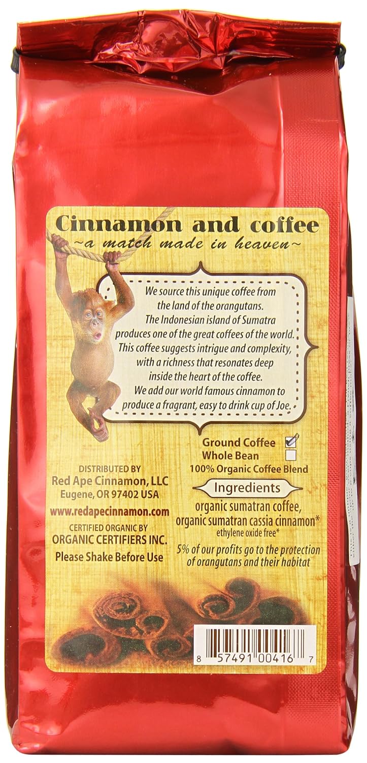 Red Ape Cinnamon Cinnamon Coffee, 10 Ounce