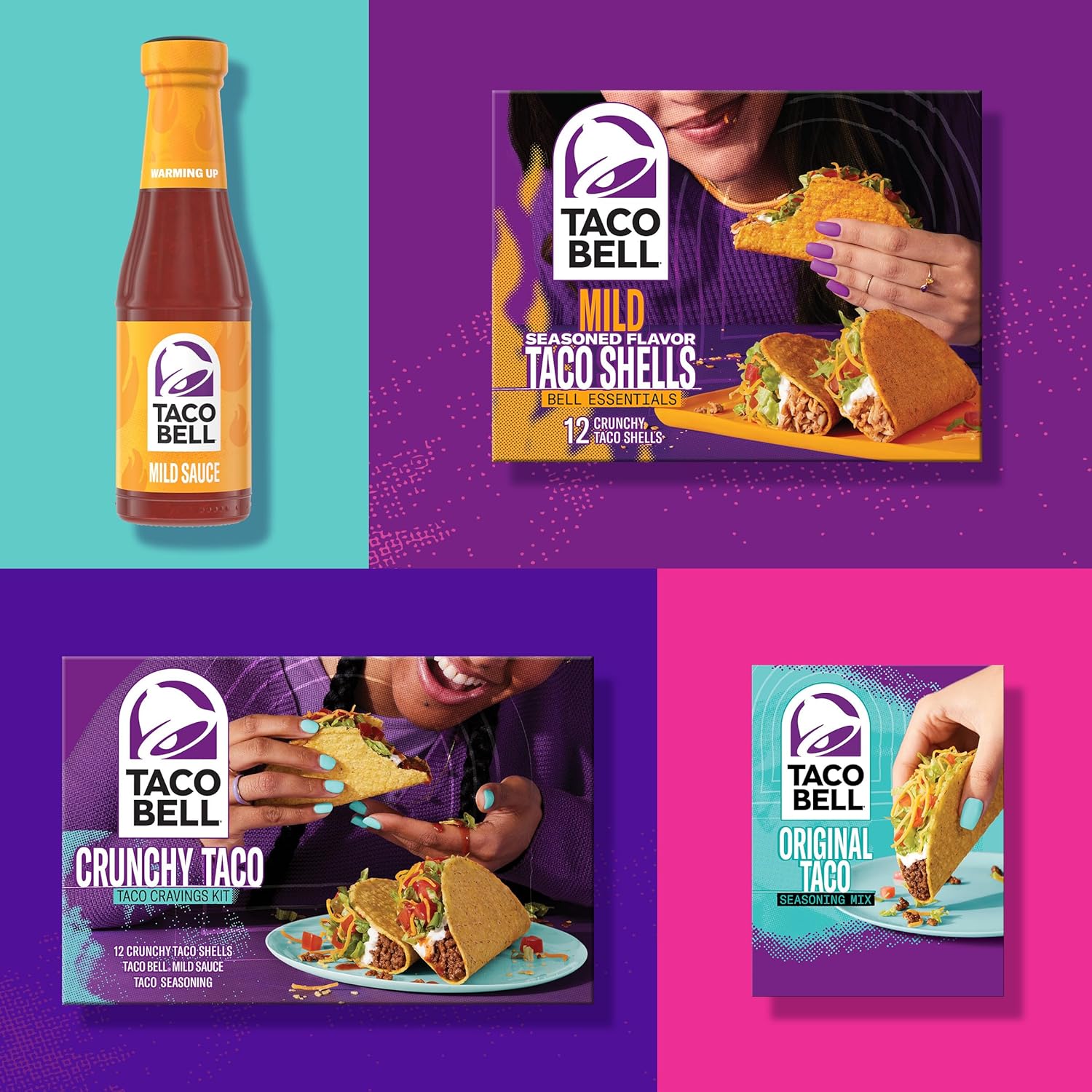Taco Bell Original Taco Seasoning Mix (1 oz Packets (Pack of 24))