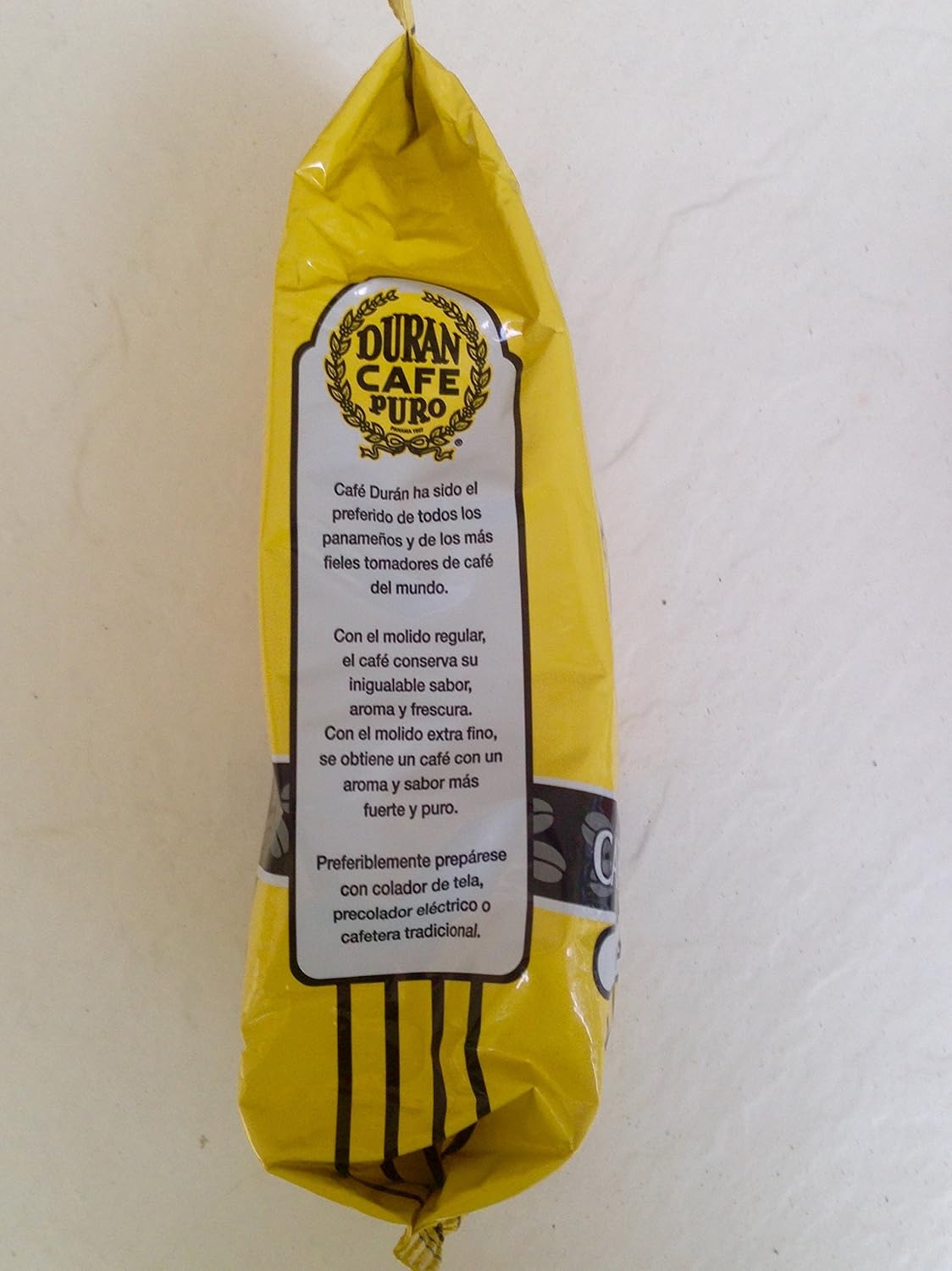 Cafe Duran Tradicional Regular - Panama Coffee Ground 1 Pound
