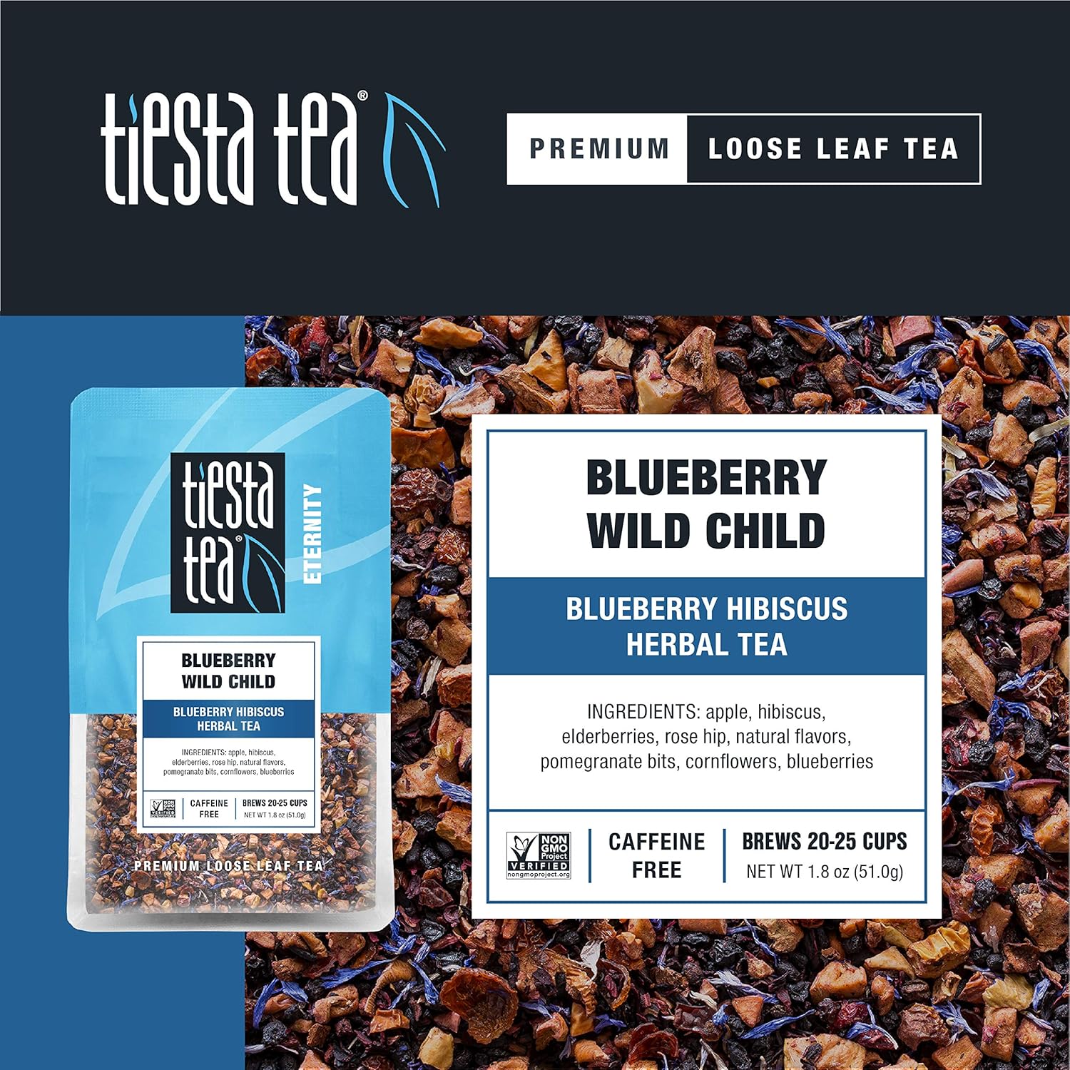 Tiesta Tea - Ultimate Live Kit | Loose Leaf | Tea Starter Kit with High to Non-Caffeinated Blends | Hot & Iced Brews | Includes Black, Green, Herbal Sample Bags and 16oz Bottom Dispensing Infuser
