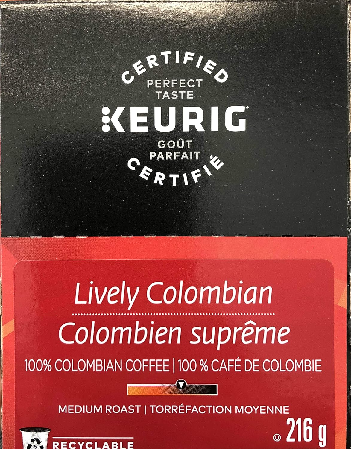 Folgers Lively Colombian Coffee K-Cups, 24 Count (Pack of 2)