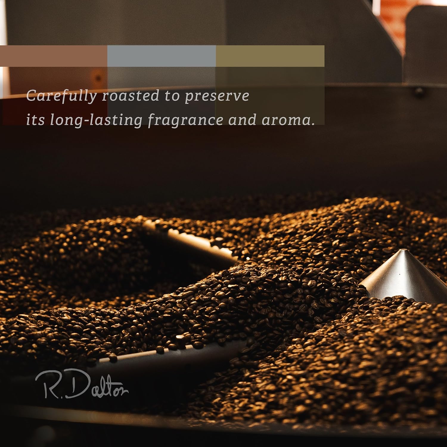 R. Dalton Coffee Supremo Estate Blend Ground Coffee - Medium Roast - Flora And Citric Fruit Notes - All Brewing Methods - Premium Quality – From Antigua Guatemala – 100% Arabica - 12 oz