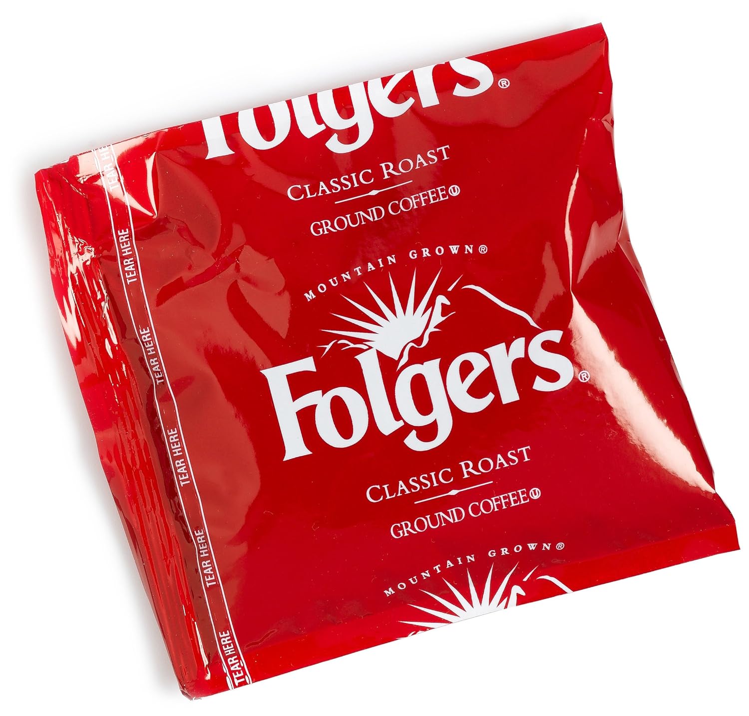 Folgers Classic Roast, Regular Ground Coffee, 1.5-Ounce Packages (Pack of 42)