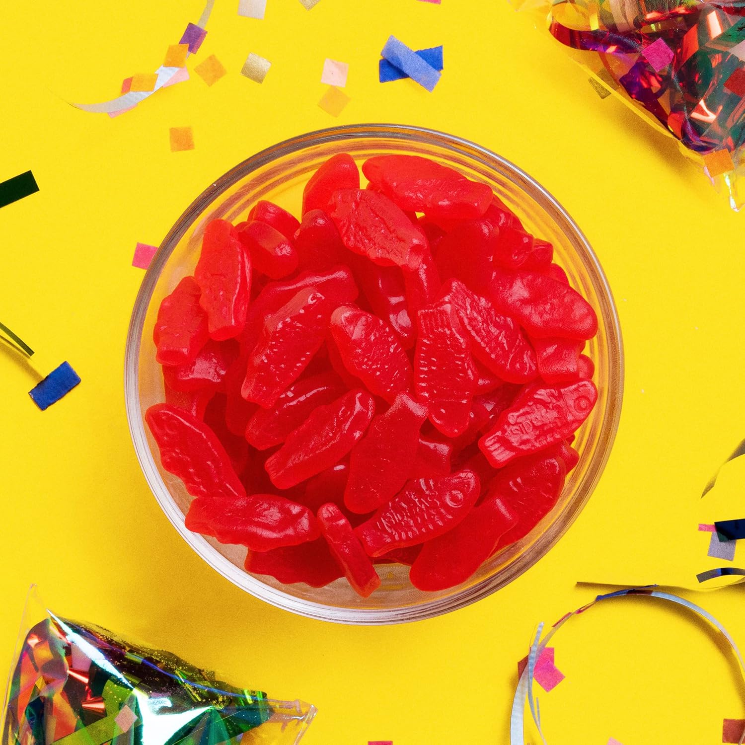 SWEDISH FISH Mini Soft & Chewy Candy, Family Size, Bulk Candy, 1.8 lb