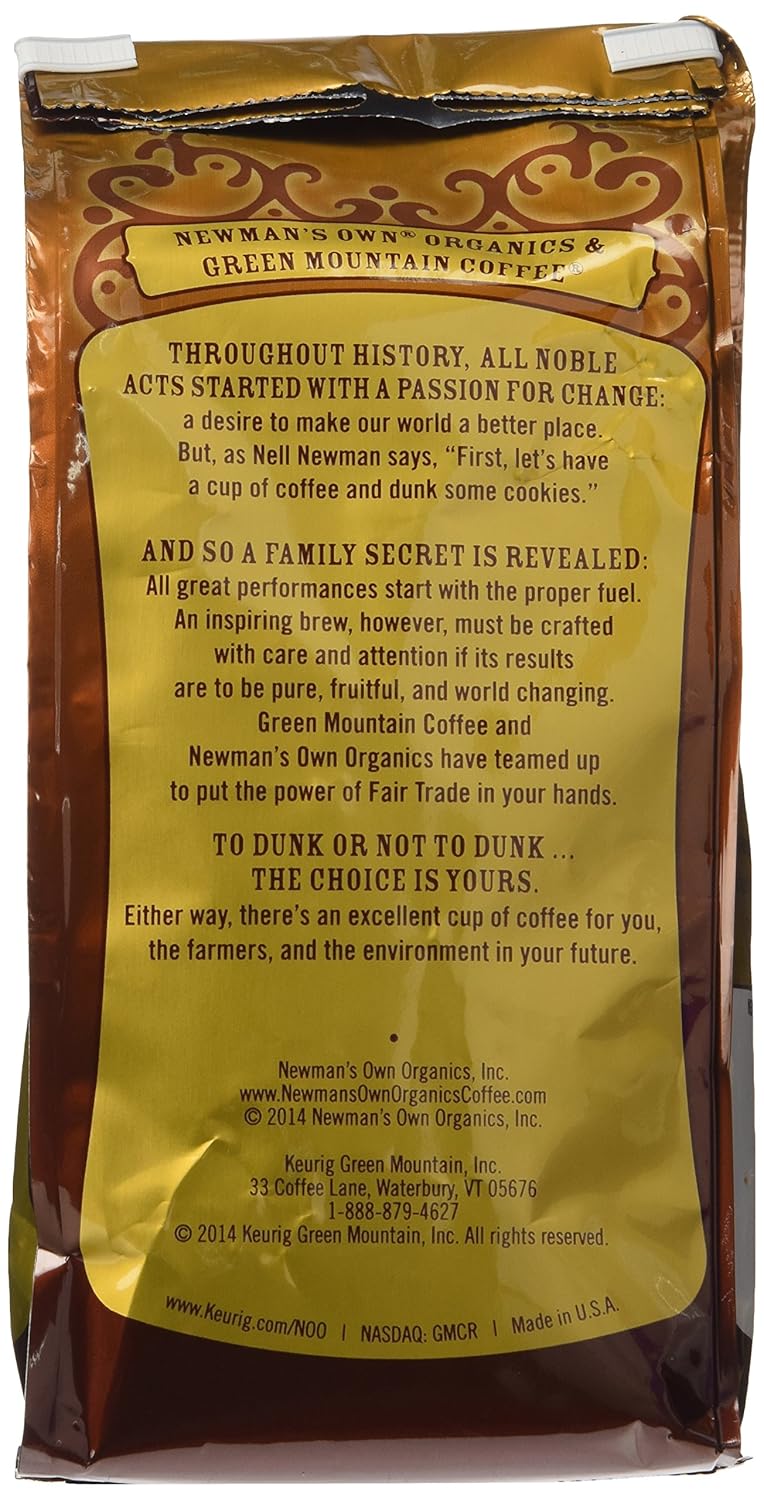 Newman's Own Organic Special Blend Ground Coffee, 10-Ounce Bags (Pack of 3)