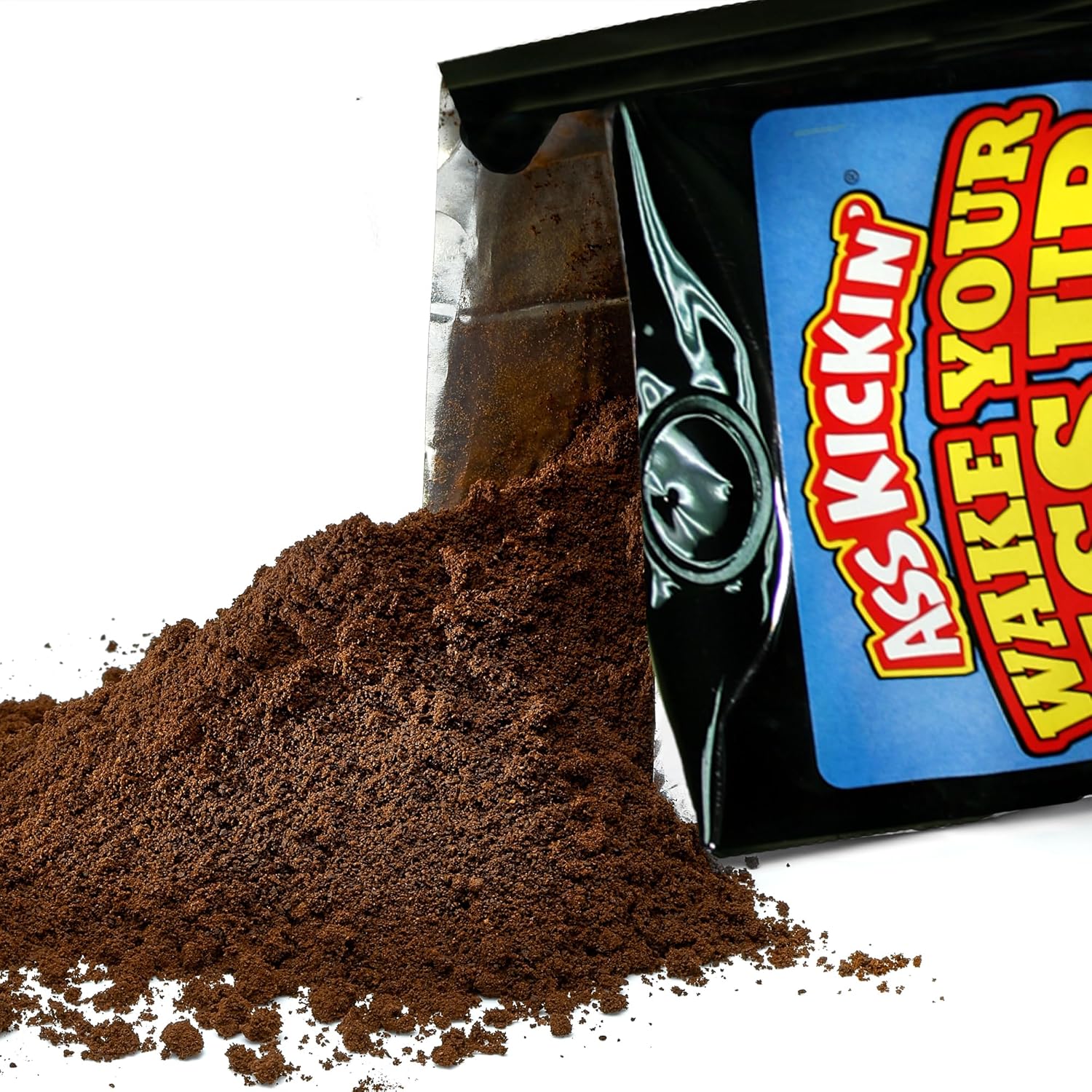Wake Your Ass Up Extreme Coffee - 1lb Fresh Ground Shade Grown Arabica Bean Coffee - 1 pound