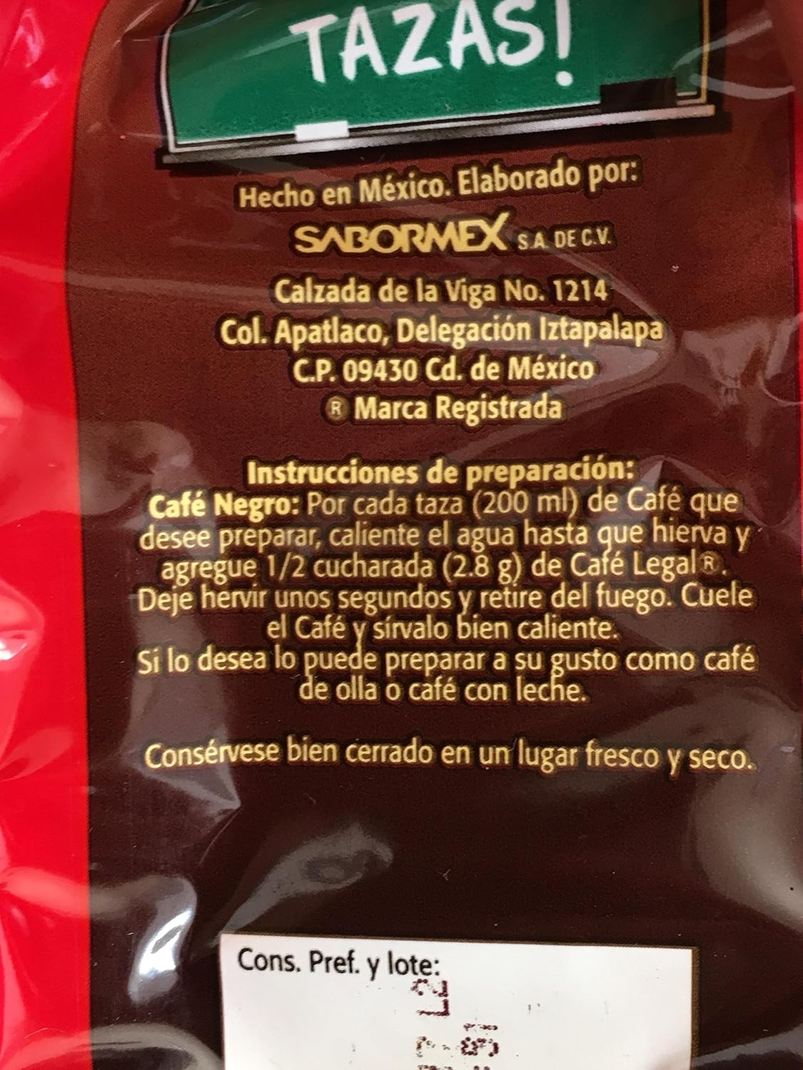 Cafe Legal Mexican Ground Coffee 7 Ounces (Pack of 2) - Cafe Legal Mexicano (Pack of 2)
