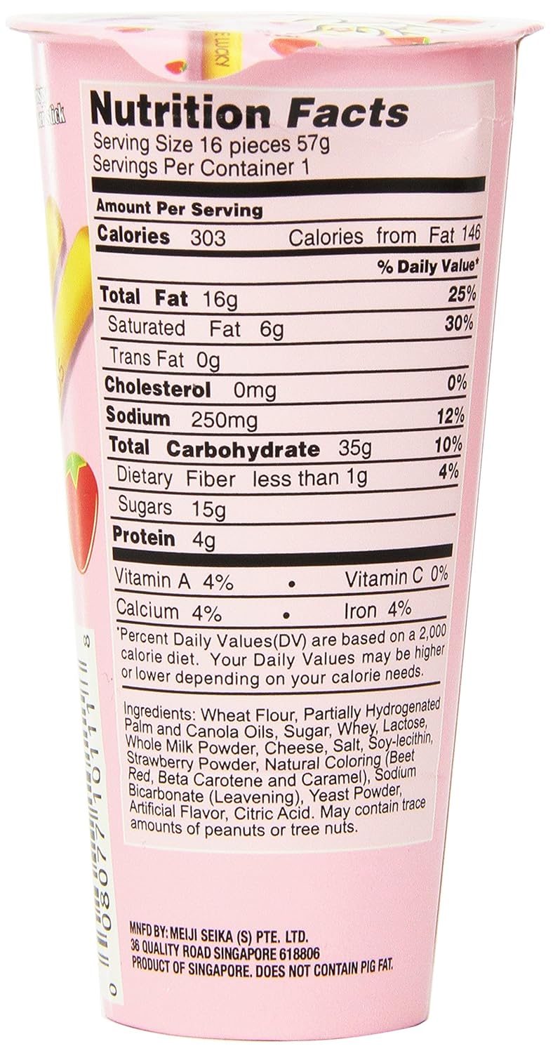 Meiji Yan Yan Strawberry, 2.0-Ounce Packages (Pack of 20)