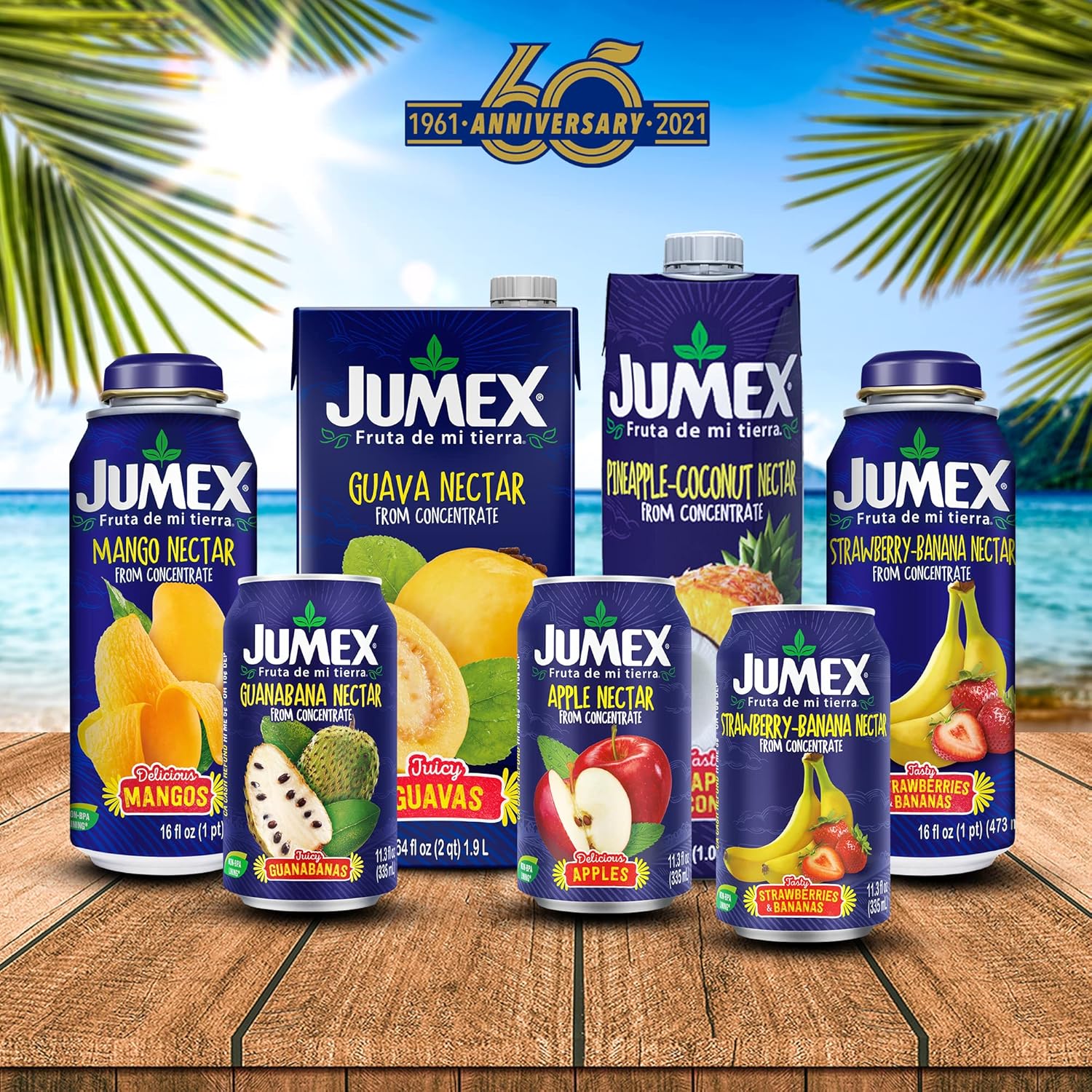 Jumex Mango Nectar 32.4 Fl oz (Pack of 12)
