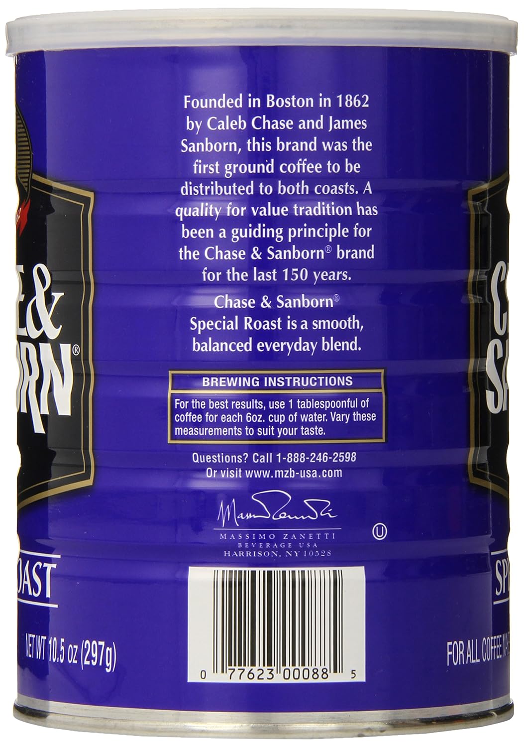 Chase & Sanborn Coffee, Special Roast Ground, 10.5 Ounce