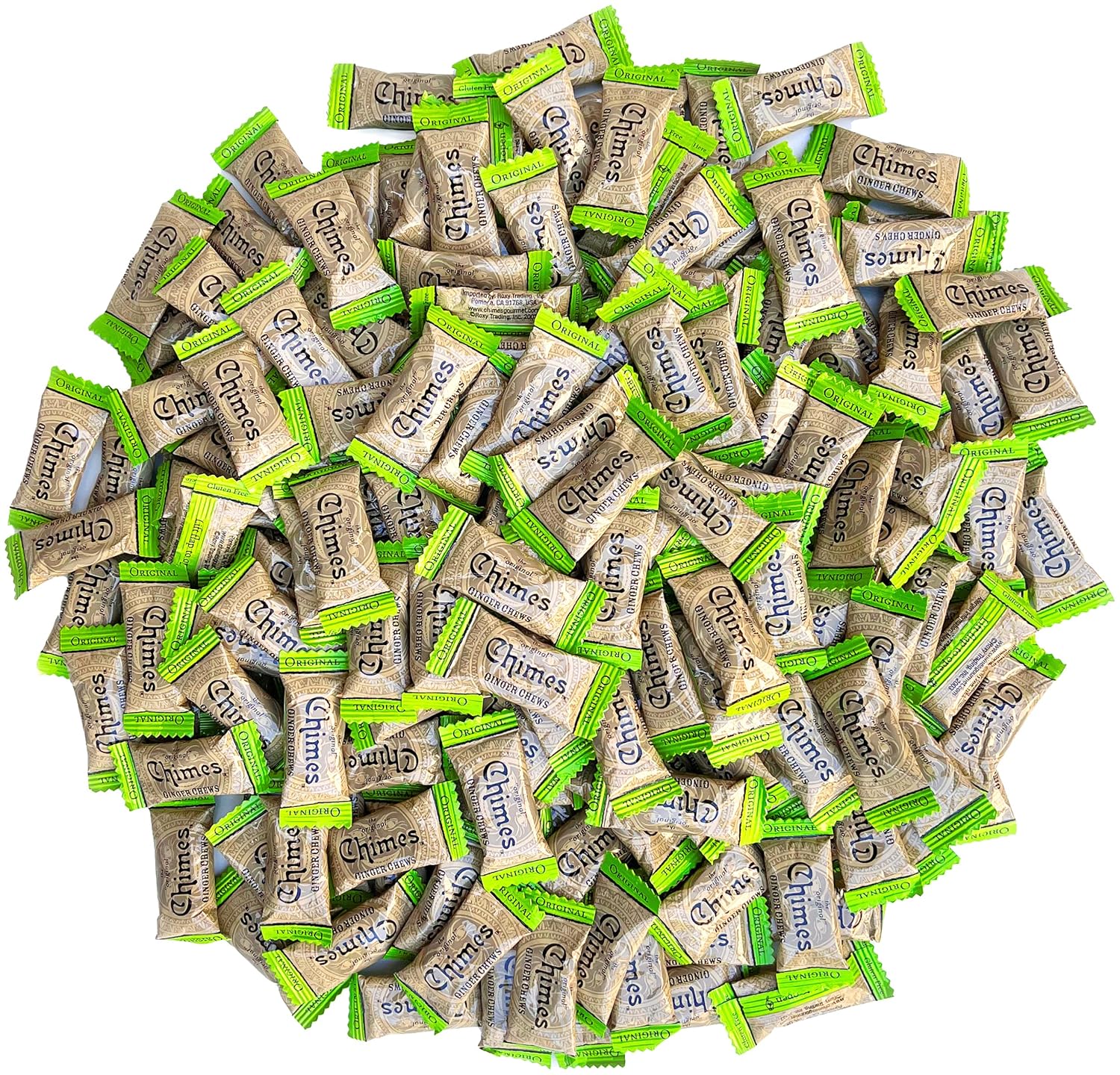 Chimes Original Ginger Chews, 2-pound bag